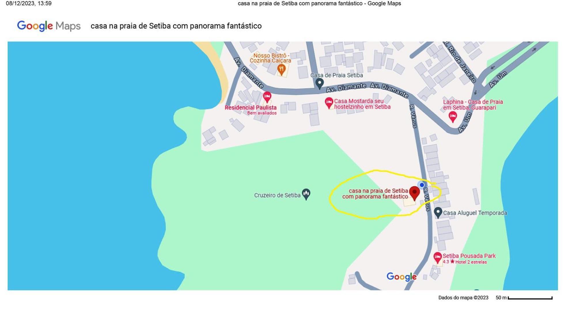 גוארפארי Casa Na Praia De Setiba Com Panorama Fantastico מראה חיצוני תמונה